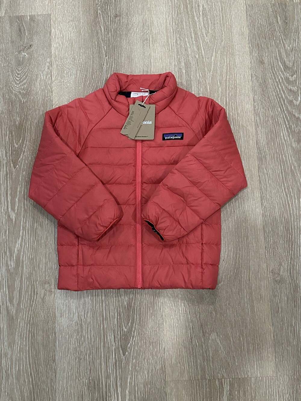 Patagonia Baby Down Sweater in Sierra Pink, Size 2T, NWT